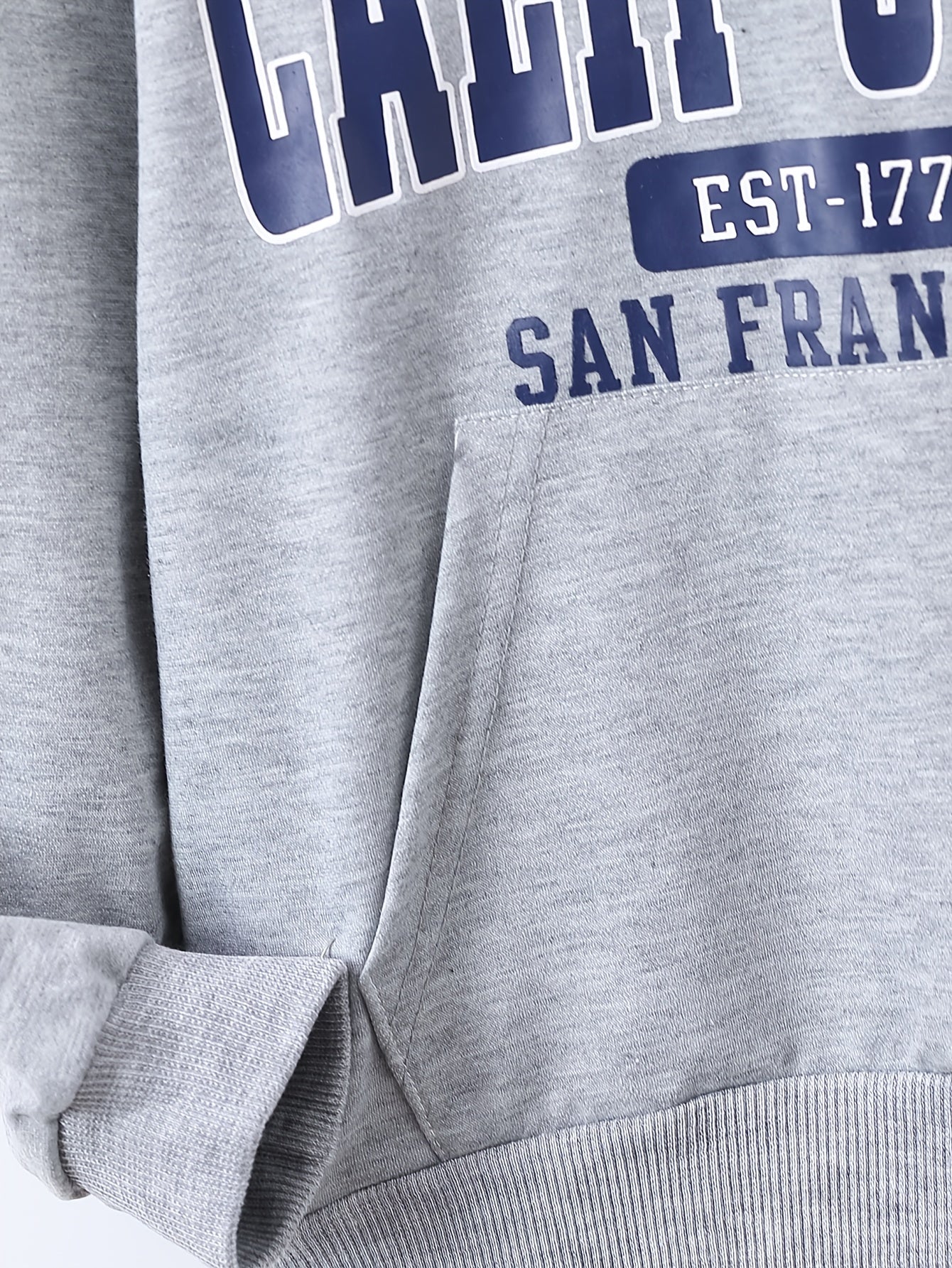 California Letter Hoodie Sweatshirt Top For Teens Girls