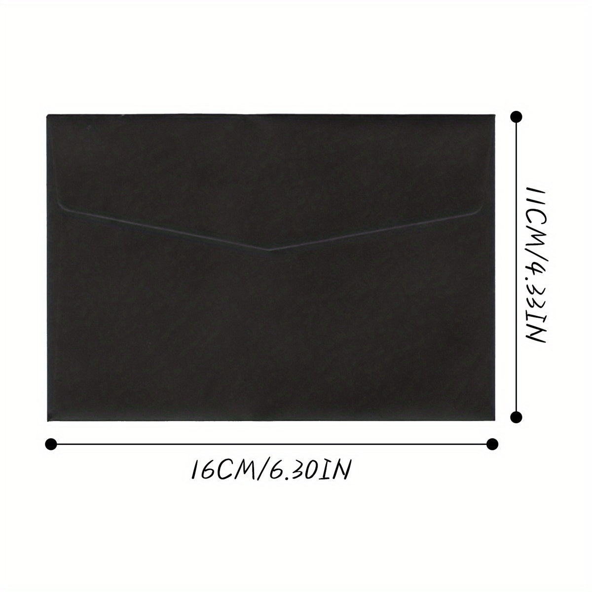 10 Pack Colored Envelopes for Invitations Weddings Photos Postcards