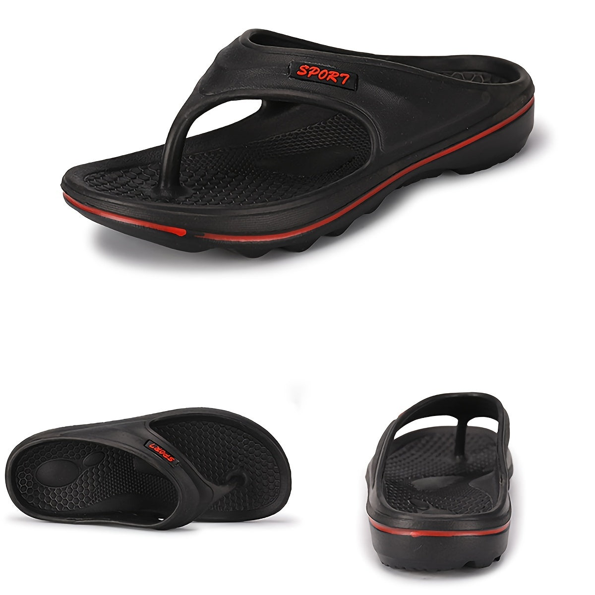 Men's Lightweight Shock Absorption Flip Flops