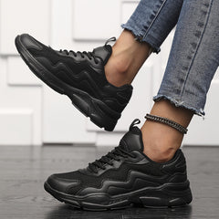 Breathable Thick Bottom Sneakers Lightweight Running Shoes