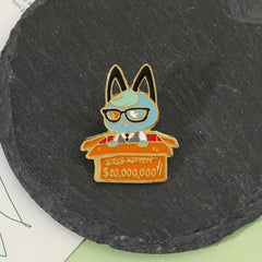 Magic Cat Brooch Cartoon Anime Pin Jewelry Accessories