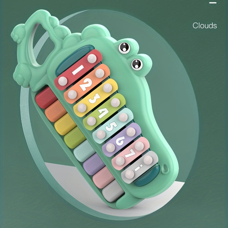 Crocodile Xylophone Set for Kids with Mallets