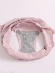 4pcs Seamless Scallop Trim Briefs Women's Lingerie