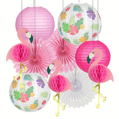 Flamingo Party Decorations Set - Luau Birthday Tropical Bachelorette Party
