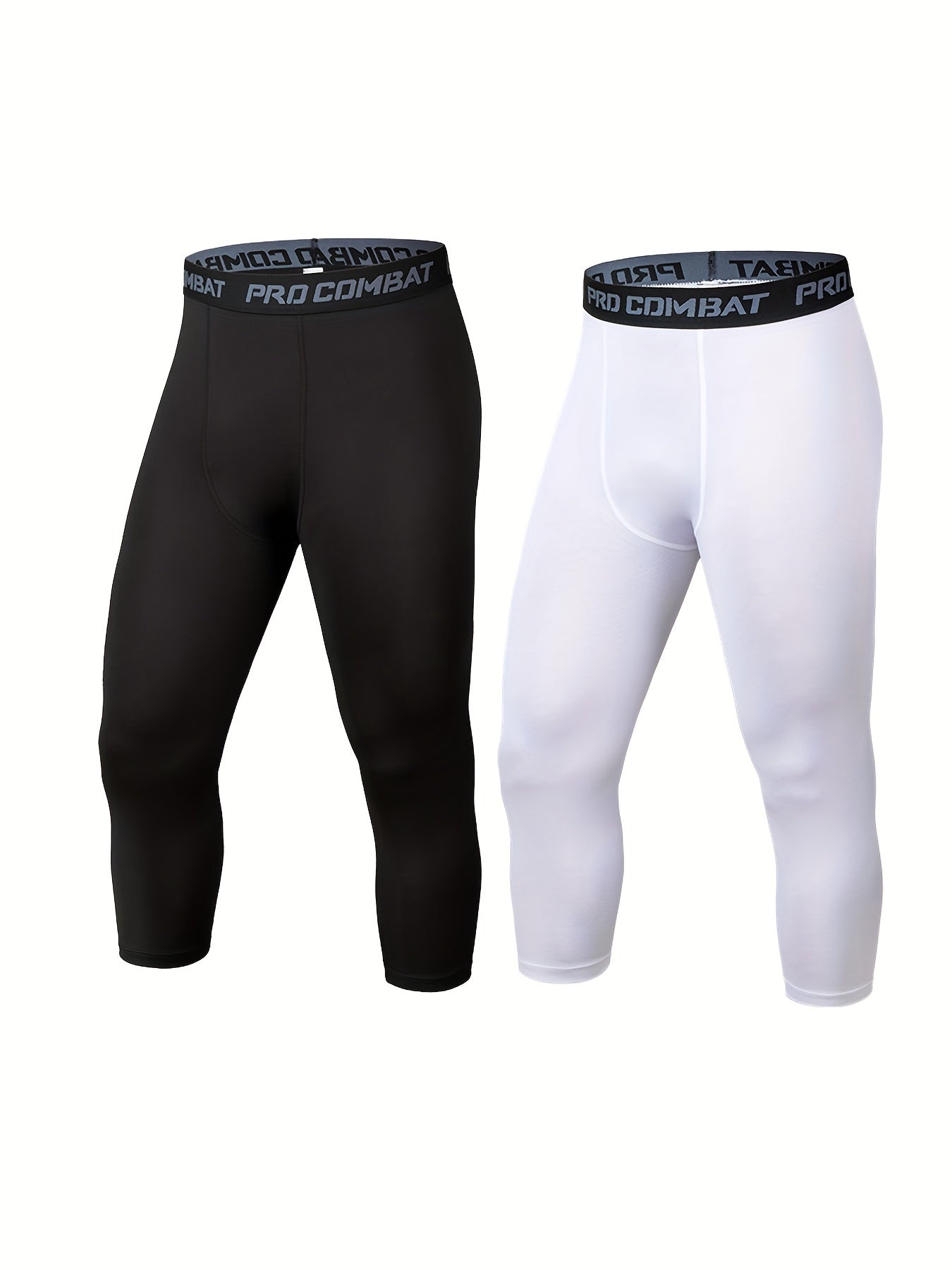 2 Pack Quick Drying Compression Leggings for Sports & Yoga