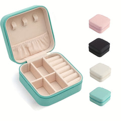 Mini Jewelry Travel Case Small Travel Jewelry Organizer Portable Jewelry Box