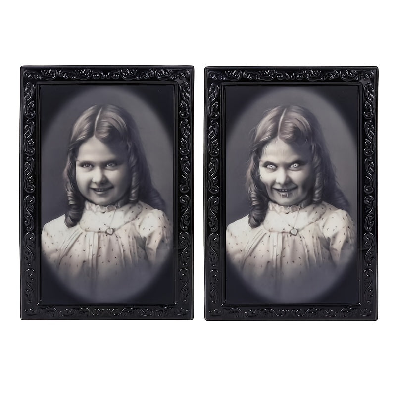 Halloween 3D Face Changing Picture Frame Decoration