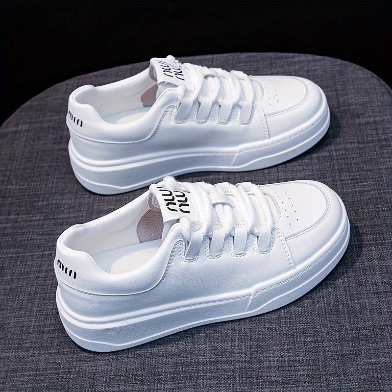 Thick Sole Skate Shoes Lightweight Casual Sports Sneakers