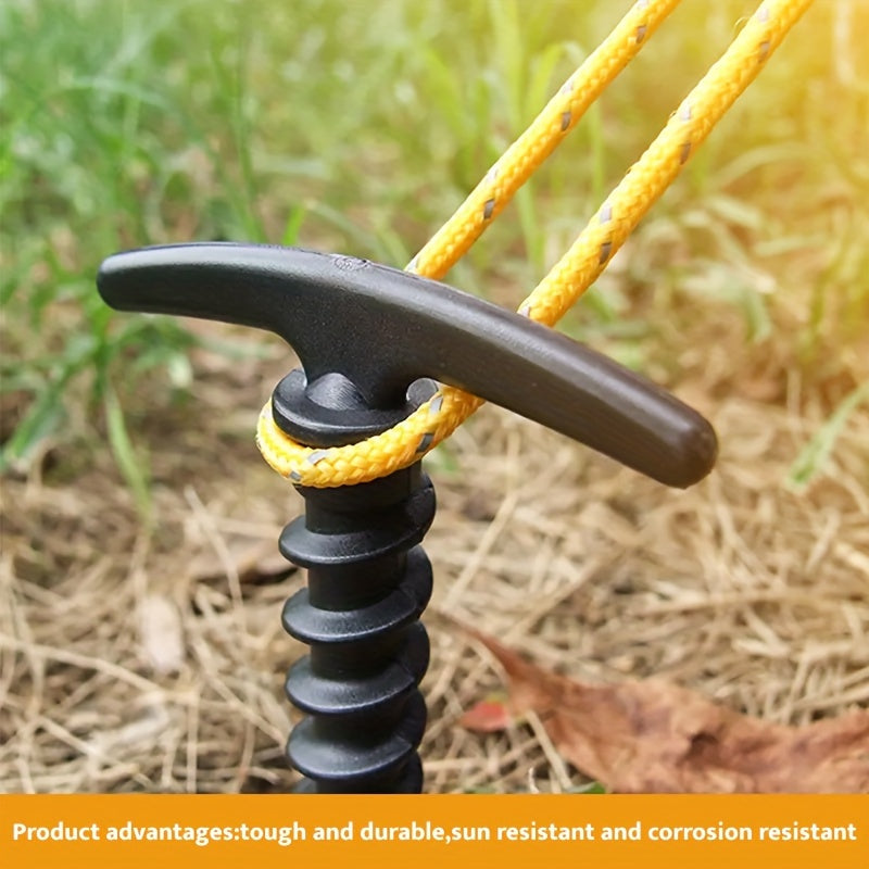 20pcs Tent Screw Nails Stakes for Camping