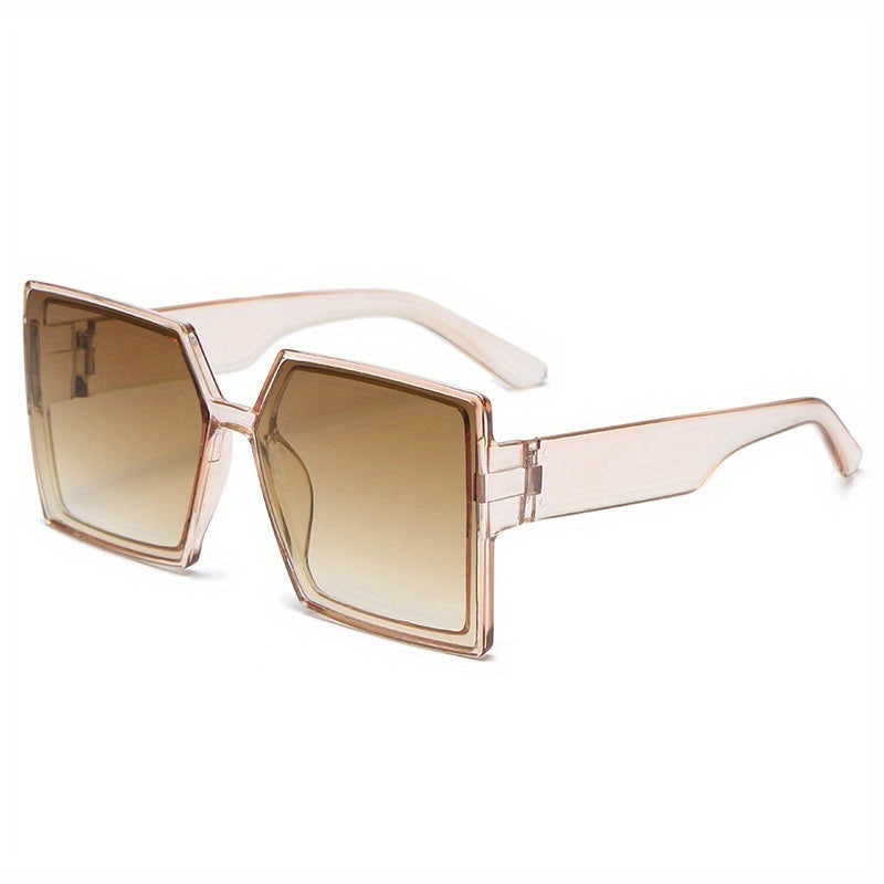 Square Oversized Sunglasses for Women Rectangular Lens