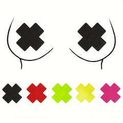 Cross Shaped Disposable Bras & Nipple Pasties