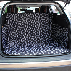 Cat Paws Print Car Trunk Mat Dogs Waterproof Anti Slip Wear Resistant