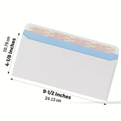Grapro Envelopes with Sticky for Privacy & Business, Peel and Seal
