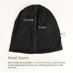 Slouch Beanie Hat Lightweight Soft Cap Thin Knit