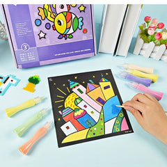 DIY Sand Painting Set for Kids, Parent-child Educational Art Toy