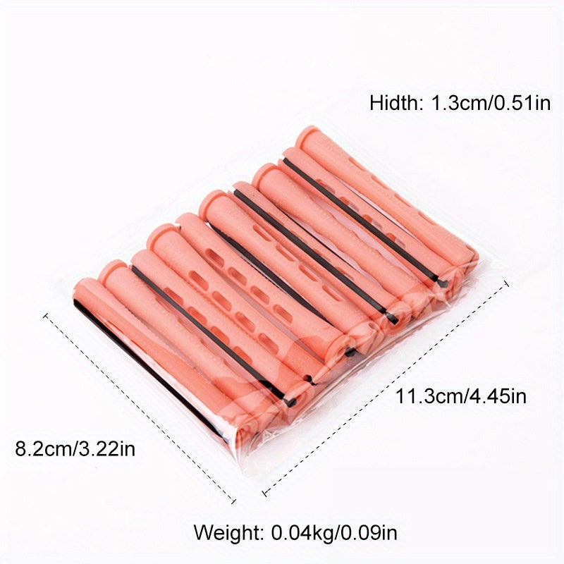 10 Pcs Cold Wave Rods Hair Curling Roller Hairdressing Tools