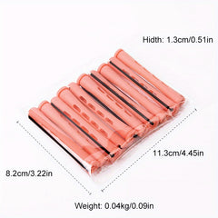 10 Pcs Cold Wave Rods Hair Curling Roller Hairdressing Tools