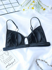 Lace Wireless Bra Cut Out Lingerie