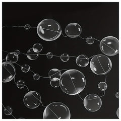 Sea Bubble Garland Little Mermaid Party Decoration 2D Bubble Skirt Garland