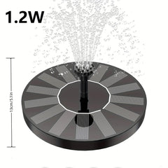 Solar Fountain Pump for Bird Baths Ponds Gardens Swimming Pools Fish Tanks