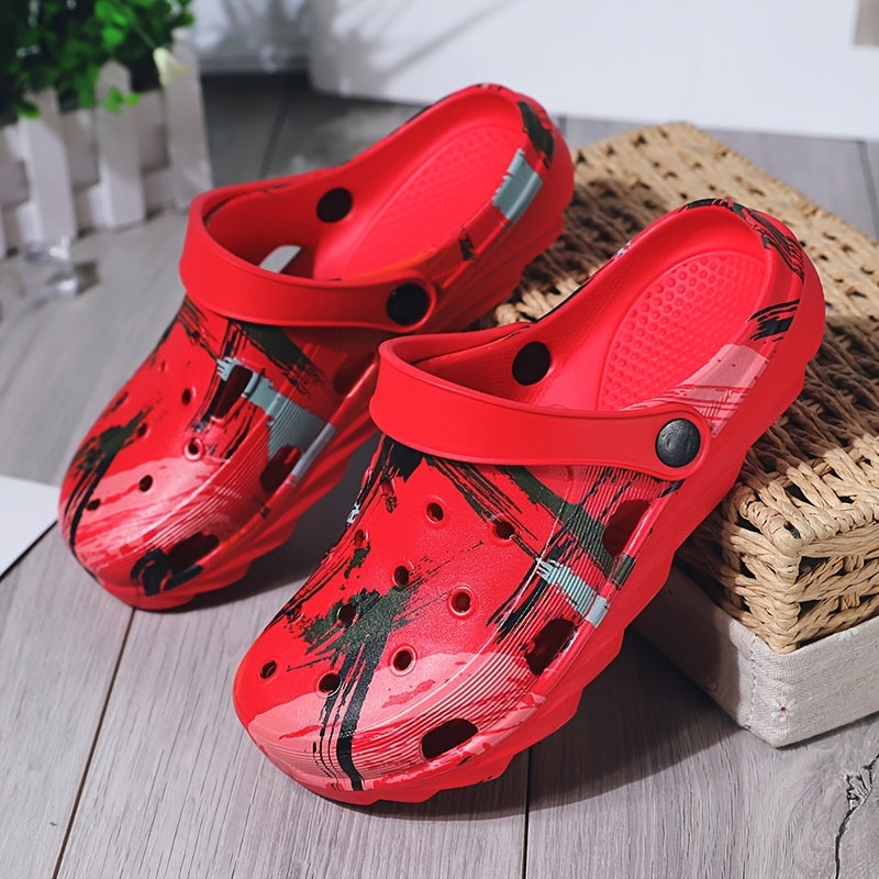 Graffiti Comfortable Clogs Non-slip Sandals Lightweight Slippers