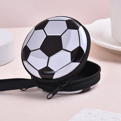 Kids Football Zipper Coin Purse Student Wallet For Boys And Girls