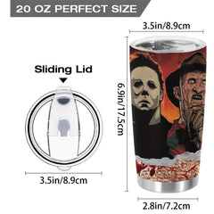 20oz Halloween Cup Stainless Steel Tumbler