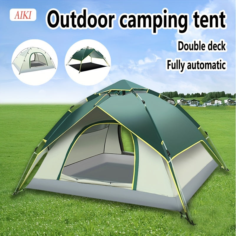 Portable Automatic Camping Tent with 2 Ground Vents