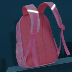 Girls Schoolbag Gradient Print Large Capacity School Backpack