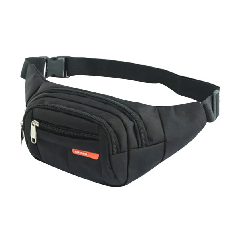 6 Colors Unisex Waist Pack Men Women Fanny Pack Bum Bag Travelling