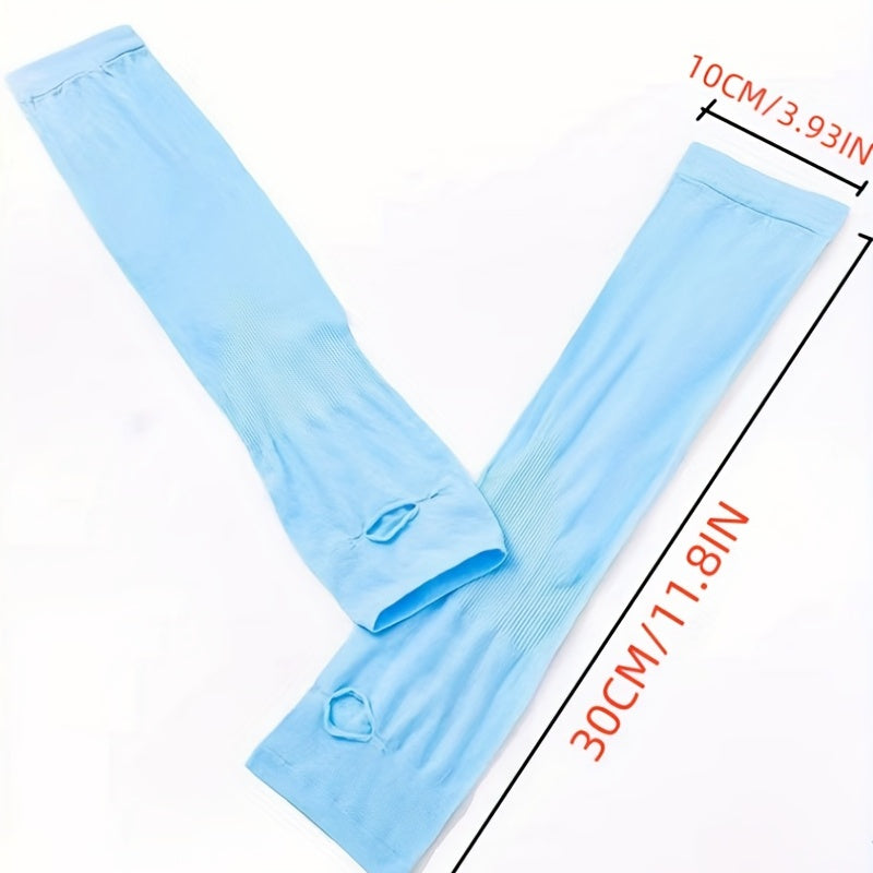 Outdoor Cycling Arm Guard Ice Silk Sleeves Anti-ultraviolet Sunscreen