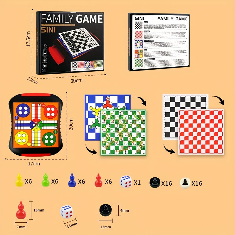 Chess Game Board Family Parent child Interactive Desktop Game