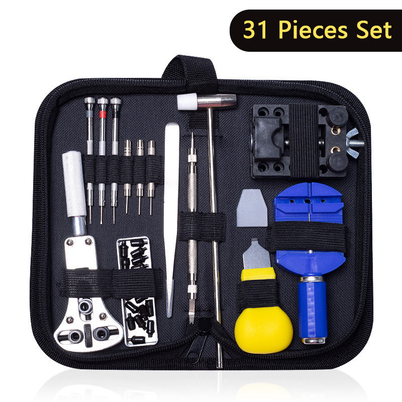 31pcs Watch Repair Tool Set Disassembly Clock Watch Repair Kit
