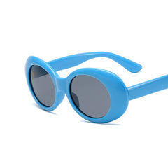 Vintage Oval Cat Eye Sunglasses Polarized UV Protection