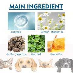 Pet Oral Cleaning Spray Dogs And Cats Tartar Removal Fresh Breath Care