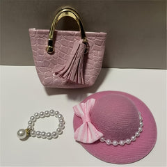 Dollhouse Accessory Set - Hats, Handbags, Necklaces - DIY Crafting