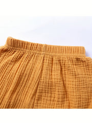 Baby Bread Pants Little Kids Summer Cotton Shorts