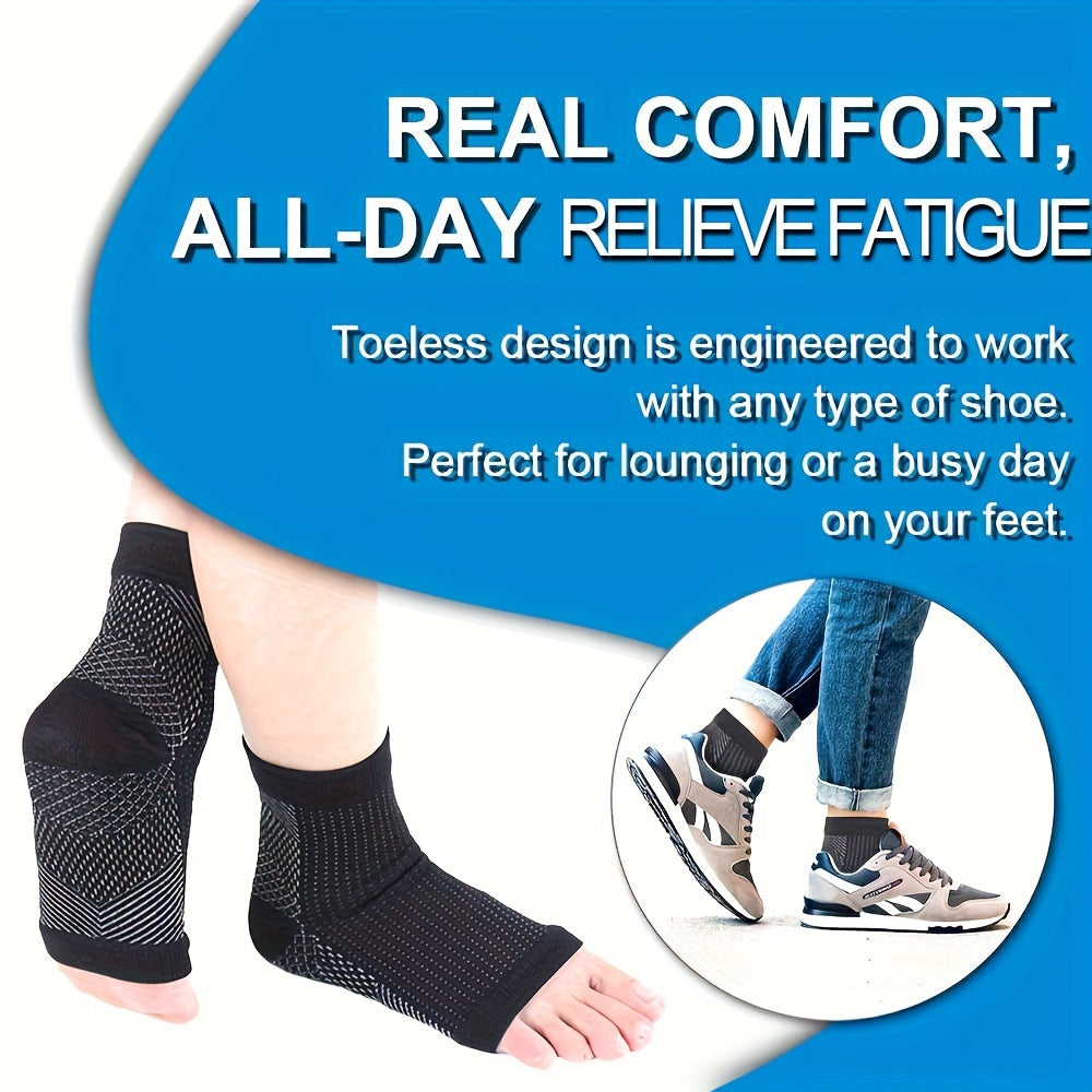 Compression Ankle Support Socks for Sports Recovery and Pain Relief