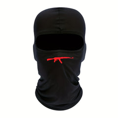 AK47 Print Mask Hood for Outdoor Riding Balaclava Hat