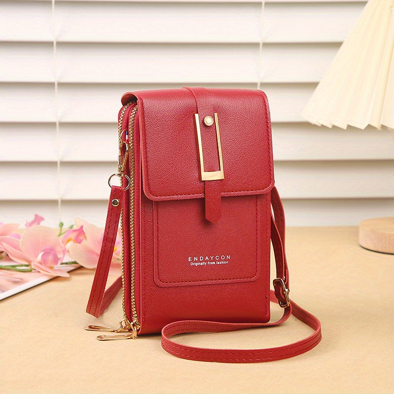 Touch Screen Crossbody Mobile Phone Bag Women's Mini Shoulder Bag