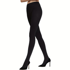 High Waist Pantyhose with Feet Women's Stockings