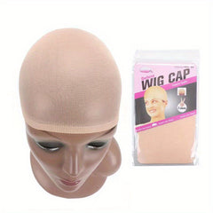 2pcs Wig Cap Hair Net Stretch Mesh Stocking Caps For Making Wigs