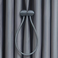 2pcs Magnetic Curtain Tiebacks Modern Curtain Strap Punch Installation