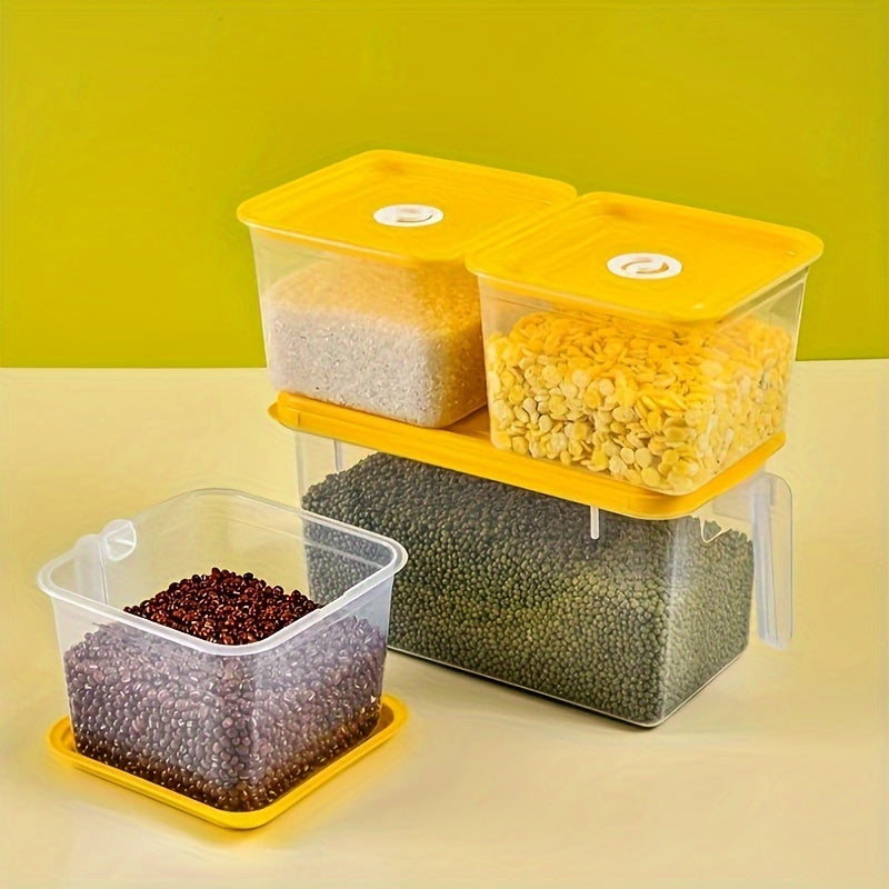Large Capacity Refrigerator Storage Box With Lid And Handle
