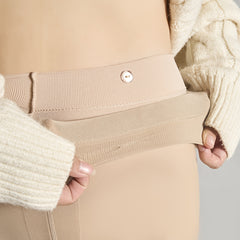 Plush Lined High Waist Thermal Leggings Women's Stockings