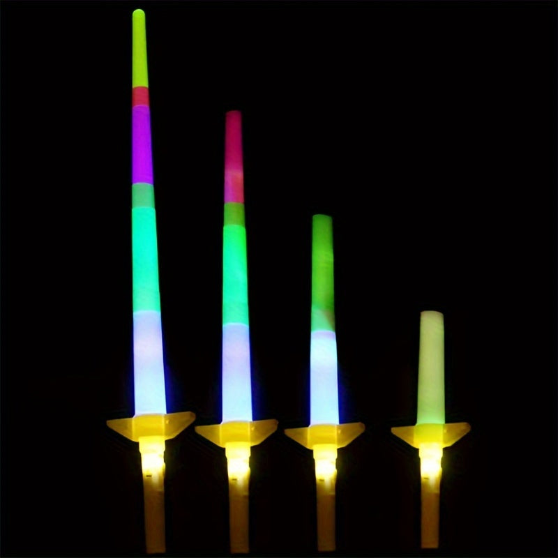 Telescopic Glow Stick Light Sword Props for Concert Activity Toys