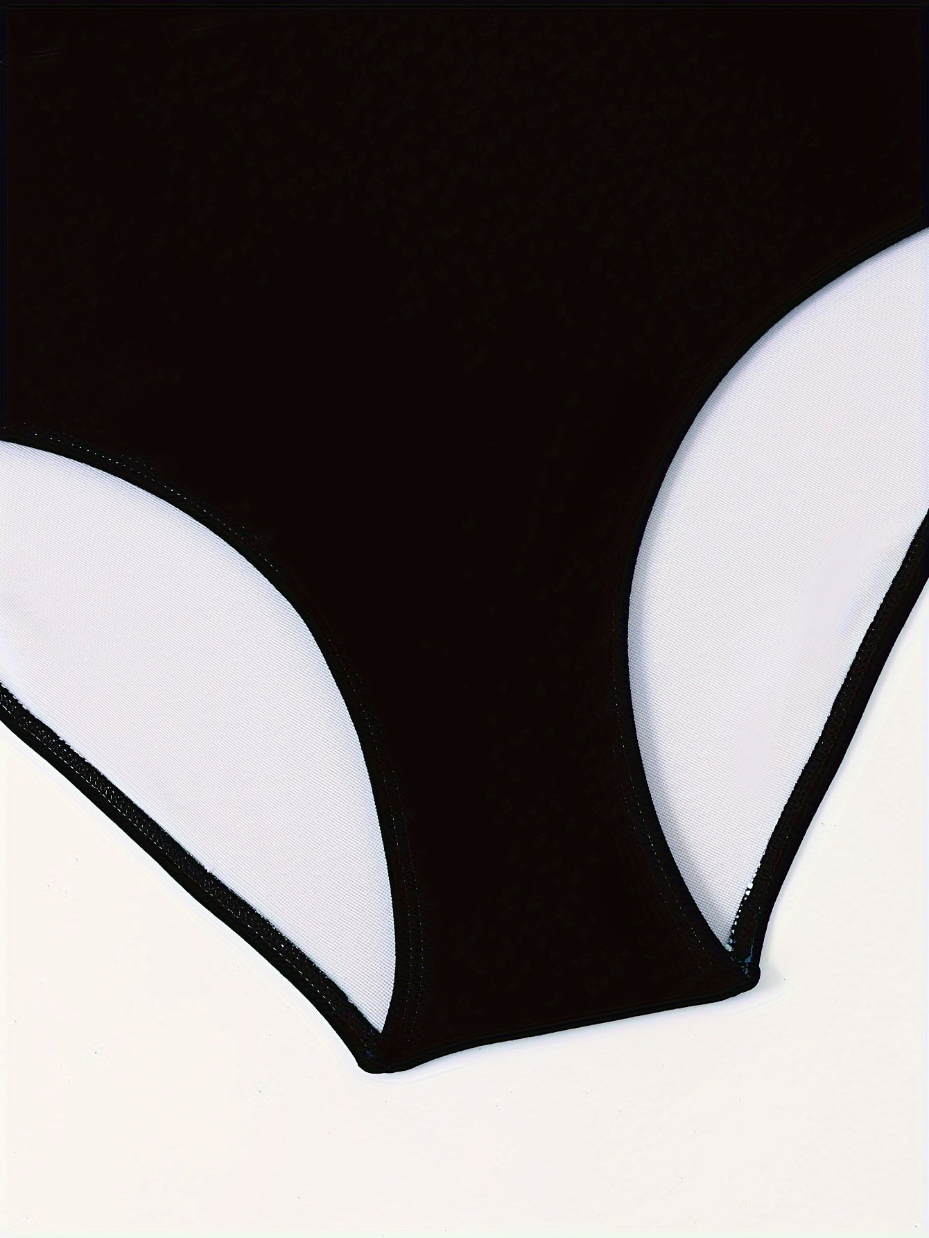  Lace Up Back Ruched One Piece Swimsuit