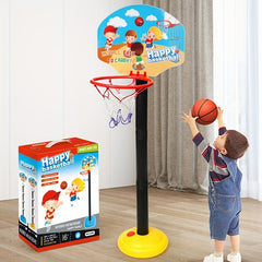 Kids Basketball Hoop Adjustable Height Indoor & Outdoor Shooting Toy