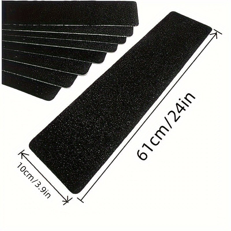 Anti-slip Outdoor Stair Treads with TPR Self-adhesive Bottom