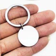 Motivational Stainless Steel Keychain Gift Inspirational Jewelry